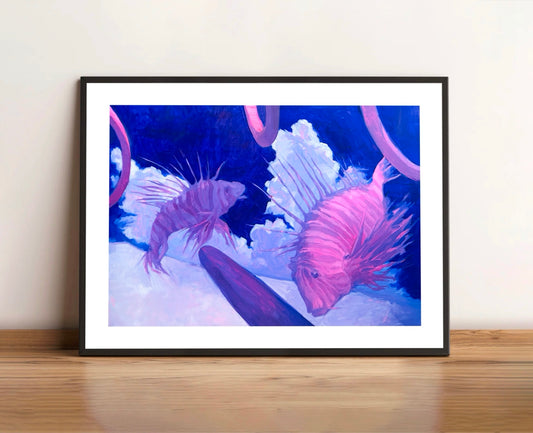 'Lionfish' print