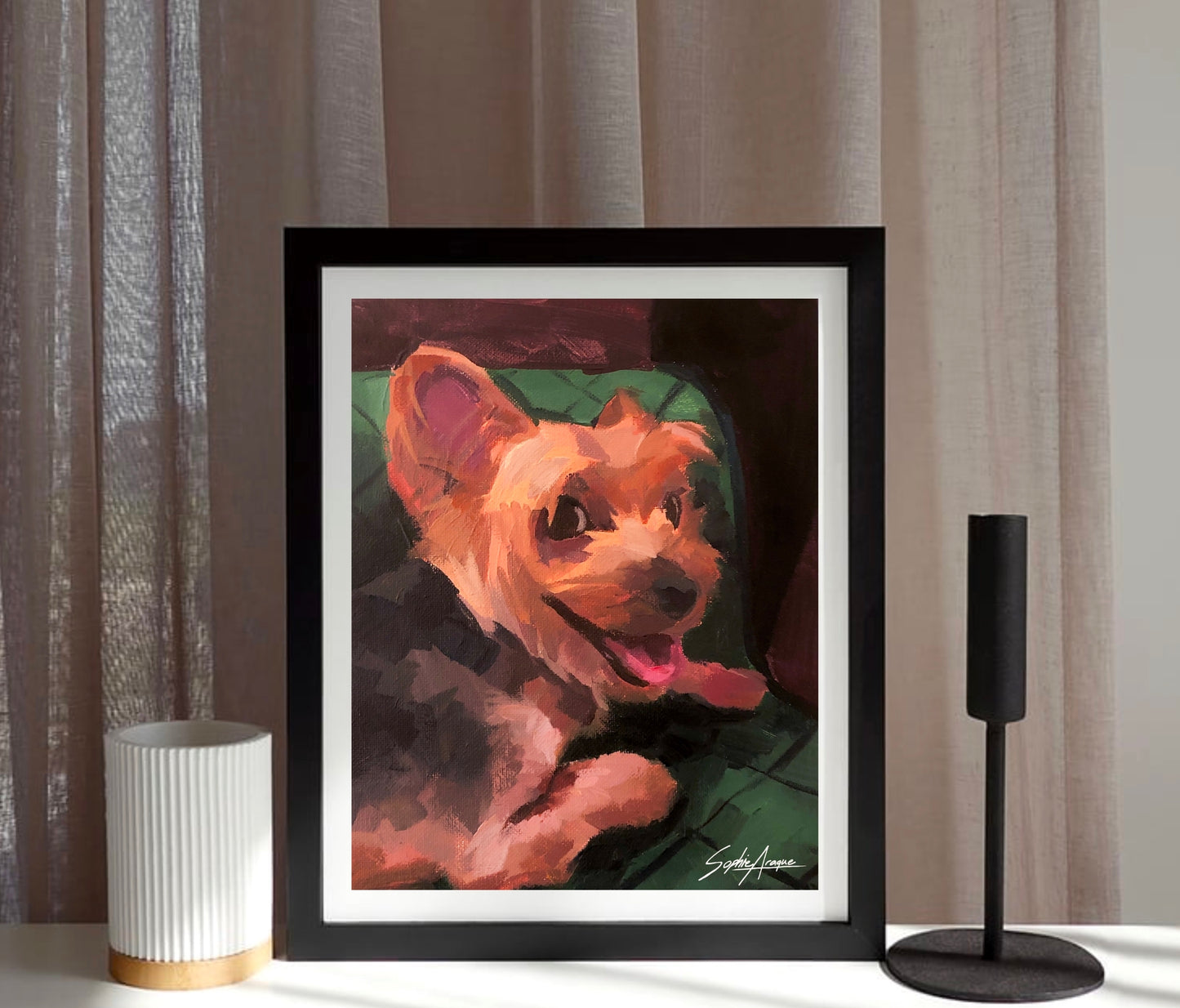 'Yorkshire Terrier' print