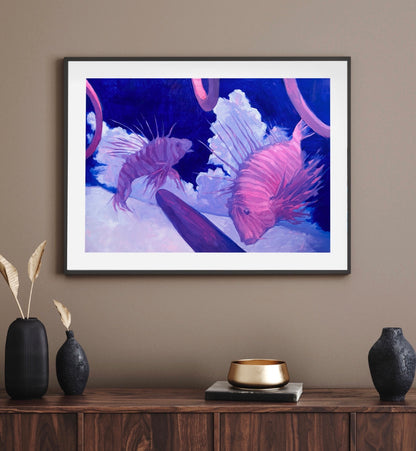 'Lionfish' print